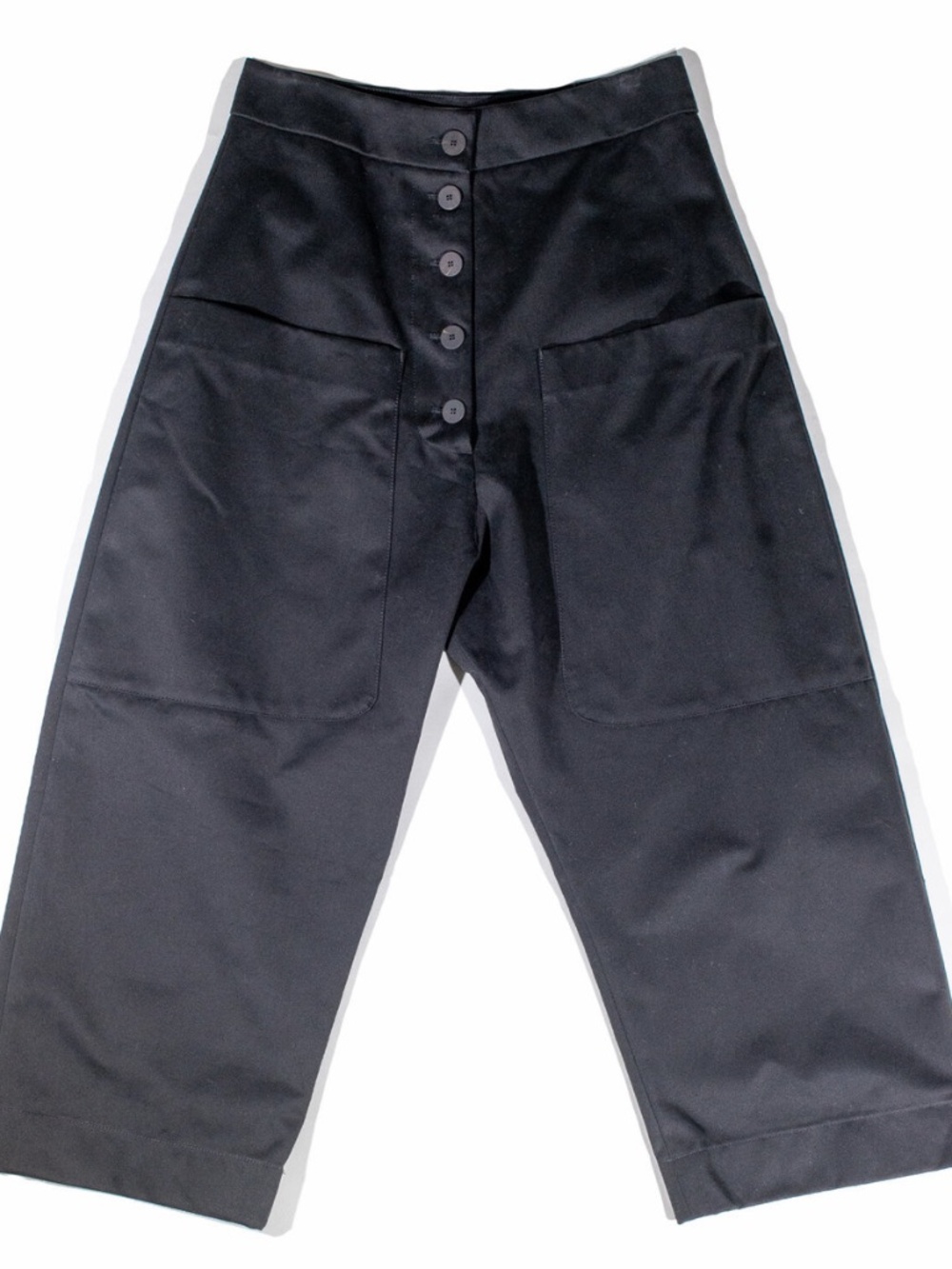 Studio Nicholson Taupo Pants in Black - Picture 2 of 7